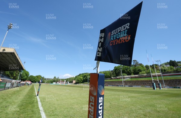 180525 - Ebbw Vale  v Newport RFC, Super Rygbi Cymru Grand Final - A general view of thew Ciner Glass Community Stadium, Ebbw Vale, ahead of the Super Rygbi Cymru Grand Final
