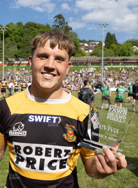 180525 - Ebbw Vale  v Newport RFC, Super Rygbi Cymru Grand Final - Reviva Player of the Match Jac Lloyd of Newport