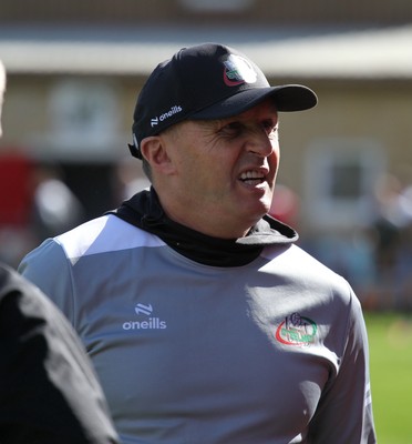 260926 - Ebbw Vale v RGC - Super Rygbi Cymru (SRC) - Jason Strange head coach of Ebbw Vale
