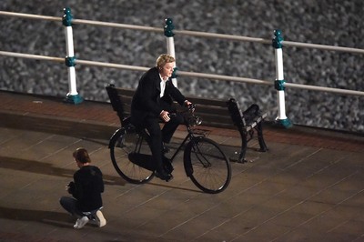 Eddie Izzard Filming 140718