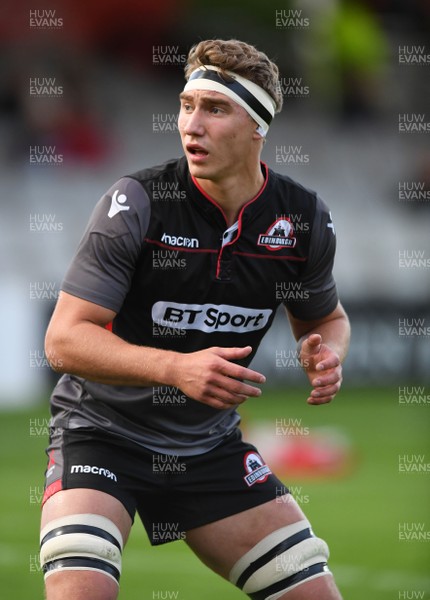 080917 - Edinburgh Rugby v Dragons - Guinness PRO14 -   Jamie Ritchie - Edinburgh flanker and man-of-the-match