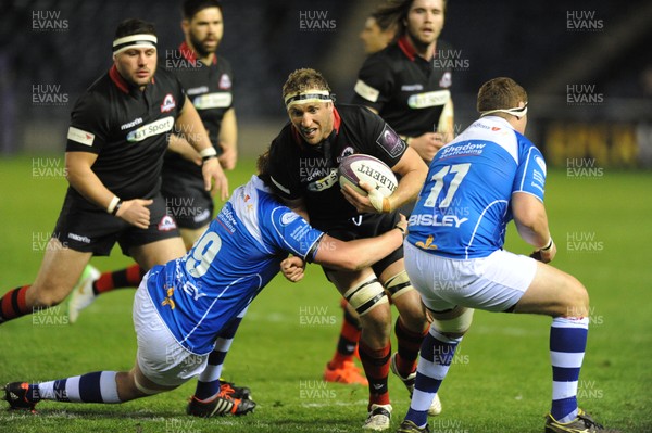 170415 Edinburgh Rugby v Dragons, European Challenge Cup Semi-Final -Mike Coman - Edinburgh captain