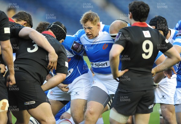 170415 Edinburgh Rugby v Dragons, European Challenge Cup Semi-Final -Rhys Thomas - Dragons captain