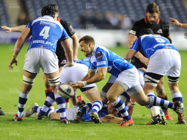 170415 Edinburgh Rugby v Dragons, European Challenge Cup Semi-Final -Dorian Jones - Dragons fly half