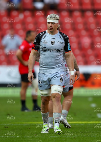 021223 - Emirates Lions v Dragons RFC - United Rugby Championship - Aaron Wainright of the Dragons