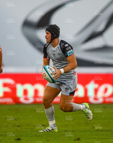 021223 - Emirates Lions v Dragons RFC - United Rugby Championship - Will Reed of Dragons