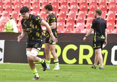 180125  Emirates Lions v Dragons RFC, EPCR Challenge Cup - Dragons warm up ahead of the match