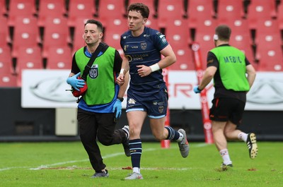 280326 - Fidelity SecureDrive Lions v Dragons RFC, United Rugby Championship - Niall Armstrong of Dragons RFC