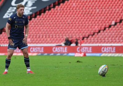 280326 - Fidelity SecureDrive Lions v Dragons RFC, United Rugby Championship - Angus O’Brien of Dragons RFC