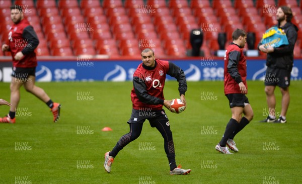 050215 - England Rugby Training -Jonathan Joseph during training