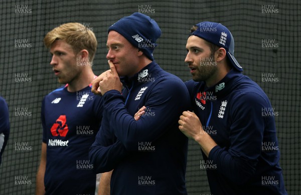 050617 - England Cricket Nets - Jonny Bairstow and Mark Wood