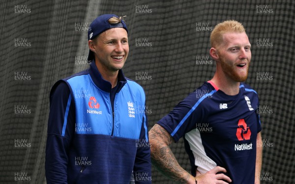 050617 - England Cricket Nets - Joe Root and Ben Stokes during training