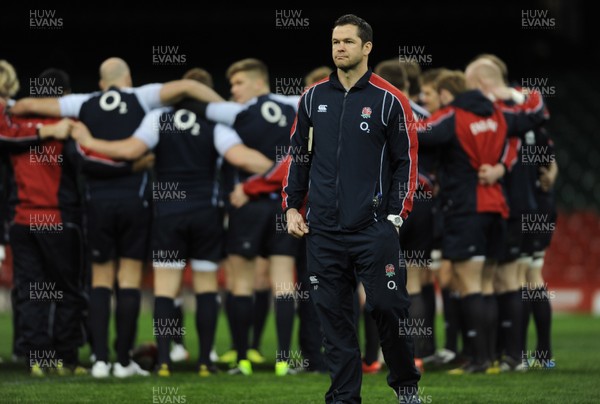 150313 - England Rugby Captains Run -Andy Farrell during training