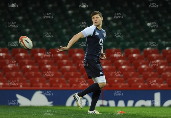 150313 - England Rugby Captains Run -Ben Youngs during training