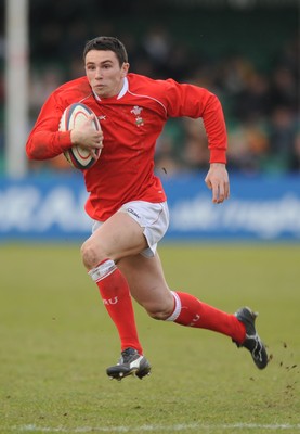 02.03.08 - England Under 18s v Wales Under 18s - Under 18 Six Nations - Wales' Kristian Phillips 