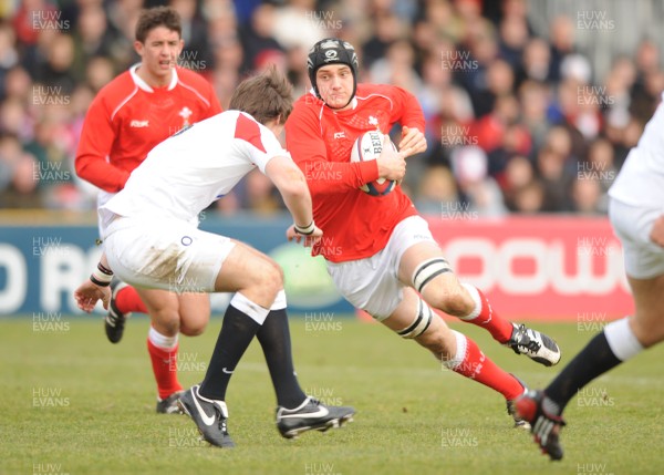 02.03.08 - England Under 18s v Wales Under 18s - Under 18 Six Nations - Wales' James King 