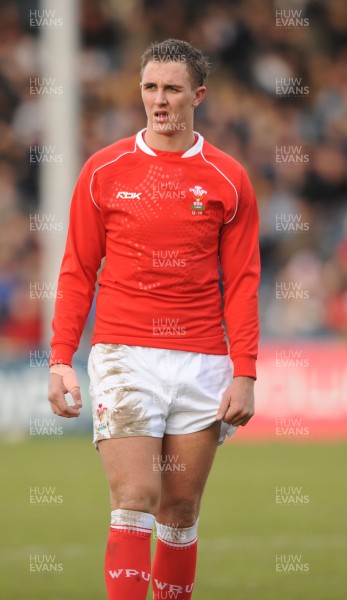 02.03.08 - England Under 18s v Wales Under 18s - Under 18 Six Nations - Wales' Ashley Beck 
