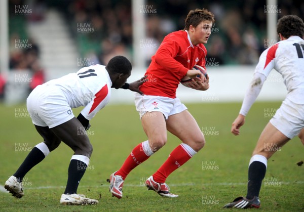 02.03.08 - England Under 18s v Wales Under 18s - Under 18 Six Nations - Wales' Liam Powell 