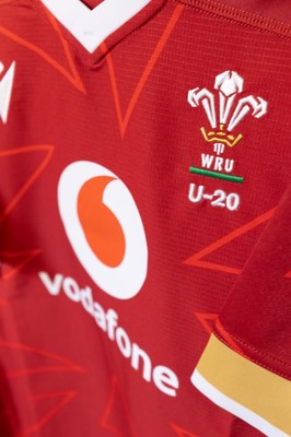 060226 - England U20 v Wales U20, 2026 U20 Six Nations - Wales match jerseys hang in the changing room