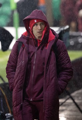 060226 - England U20 v Wales U20, 2026 U20 Six Nations - Wales U20 head coach Richard Whiffin arrives at the stadium ahead of the match