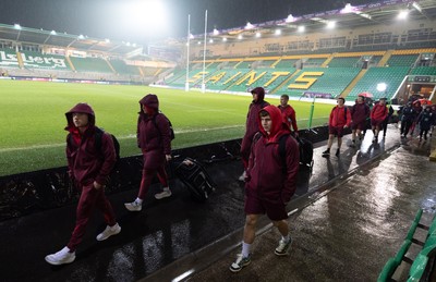 060226 - England U20 v Wales U20, 2026 U20 Six Nations - Wales players arrive at the stadium ahead of the match