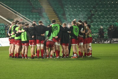 060226 - England U20 v Wales U20, 2026 U20 Six Nations - Wales warm up