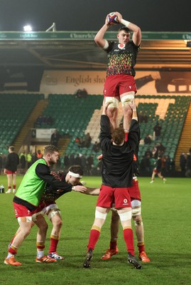060226 - England U20 v Wales U20, 2026 U20 Six Nations - Wales warm up
