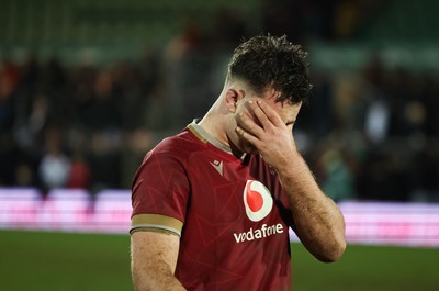 060226 - England U20 v Wales U20, 2026 U20 Six Nations - Deian Gwynne of Wales shows the dejection at the end of the match