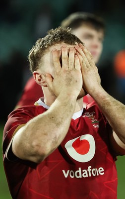 060226 - England U20 v Wales U20, 2026 U20 Six Nations - Tom Bowen of Wales shows the dejection at the end of the match