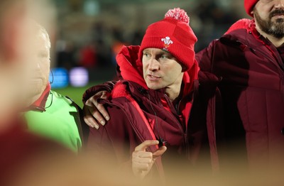 060226 - England U20 v Wales U20, 2026 U20 Six Nations - Wales U20 head coach Richard Whiffin at the end of the match
