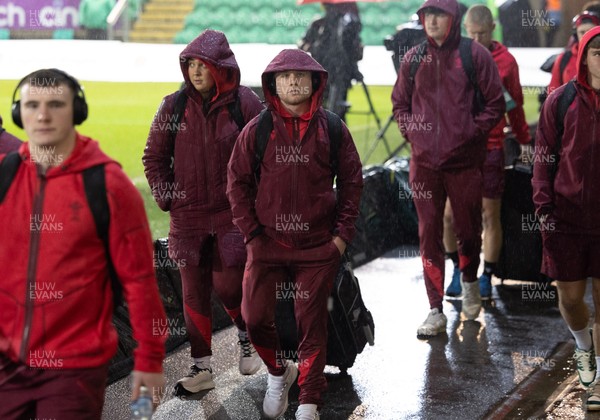 060226 - England U20 v Wales U20, 2026 U20 Six Nations - Wales players arrive at the stadium ahead of the match