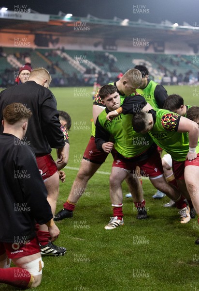 060226 - England U20 v Wales U20, 2026 U20 Six Nations - Wales warm up