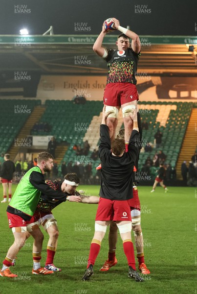 060226 - England U20 v Wales U20, 2026 U20 Six Nations - Wales warm up