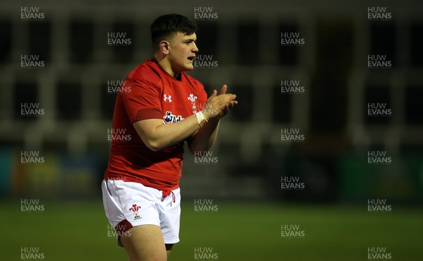 090218 - England U20 v Wales U20 - NatWest 6 Nations - Will Griffiths of Wales