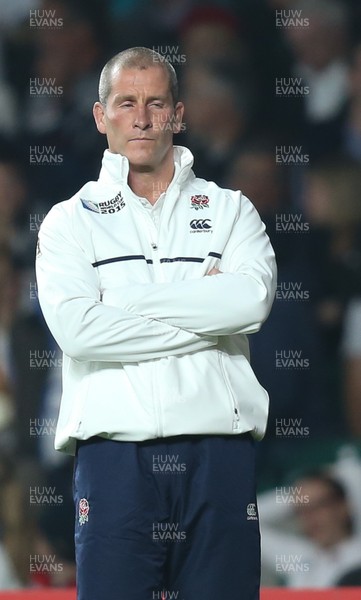 031015 - England v Australia, Rugby World Cup 2015 - England head coach Stuart Lancaster