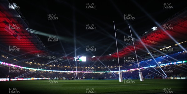 031015 - England v Australia, Rugby World Cup 2015 - A general view of Twickenham Stadium as the teams prepare to take to the field