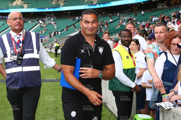 020619 - England XV v The Barbarians - Quilter Cup Series - Head Coach of Barbarians Pat Lam