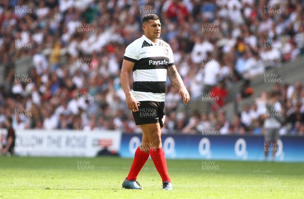 270518 - England v Barbarians - Quilter Cup - Josh Matavesi of Barbarians