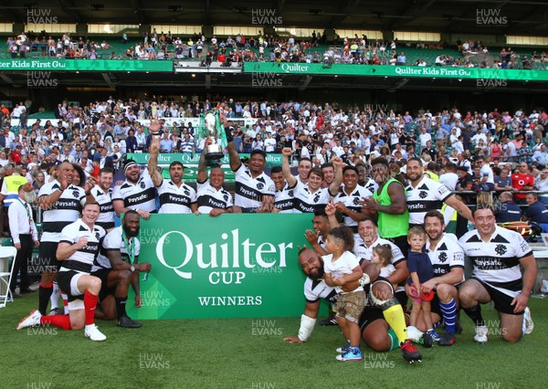 270518 - England v Barbarians - Quilter Cup - The Barbarians celebrate winning The Quilter Cup