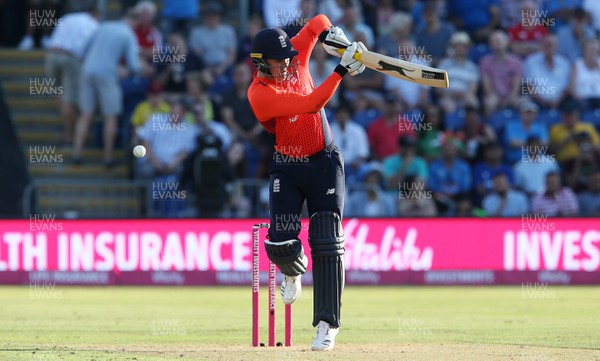 060718 - England v India - International T20 - Jason Roy of England batting