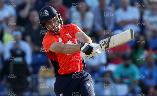 060718 - England v India - International T20 - Jos Buttler of England batting