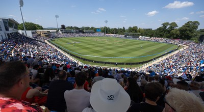 160726 - England v India, Second Metro Bank One Day International, Cardiff - A general view of Sophia Gardens, Cardiff during the match