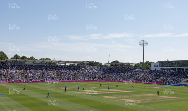 160726 - England v India, Second Metro Bank One Day International, Cardiff - A general view of Sophia Gardens, Cardiff during the match