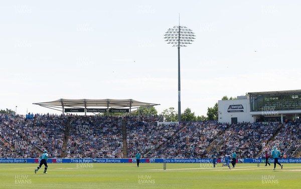 160726 - England v India, Second Metro Bank One Day International, Cardiff - A general view of Sophia Gardens, Cardiff during the match