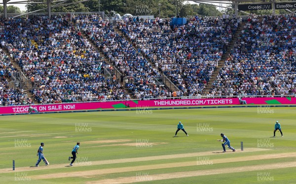 160726 - England v India, Second Metro Bank One Day International, Cardiff - A general view of Sophia Gardens, Cardiff during the match