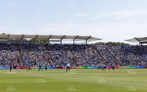 160726 - England v India, Second Metro Bank One Day International, Cardiff - A general view of Sophia Gardens, Cardiff during the match