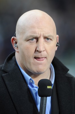 27.02.10 - England v Ireland - RBS Six Nations 2010 - BBC rugby pundit and former Ireland player Keith Wood. 