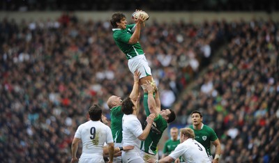 27.02.10 - England v Ireland - RBS Six Nations 2010 - Donncha O'Callaghan of Ireland. 