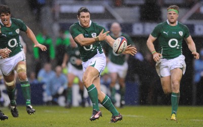 27.02.10 - England v Ireland - RBS Six Nations 2010 - David Wallace of Ireland. 