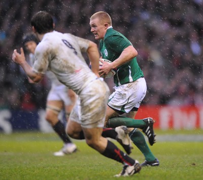 27.02.10 - England v Ireland - RBS Six Nations 2010 - Keith Earls of Ireland. 